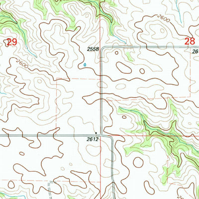 United States Geological Survey Grassy Butte, ND (1997, 24000-Scale) digital map