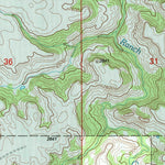 United States Geological Survey Grassy Butte, ND (1997, 24000-Scale) digital map