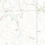 United States Geological Survey Grassy Butte SE, ND (1974, 24000-Scale) digital map
