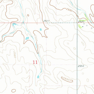 United States Geological Survey Grassy Butte SE, ND (1974, 24000-Scale) digital map