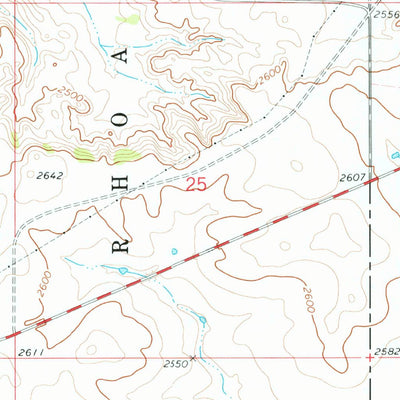 United States Geological Survey Grassy Butte SE, ND (1974, 24000-Scale) digital map