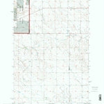 United States Geological Survey Grassy Butte SE, ND (1997, 24000-Scale) digital map