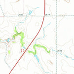 United States Geological Survey Grassy Butte SW, ND (1974, 24000-Scale) digital map
