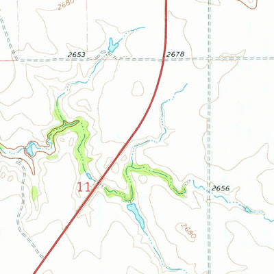 United States Geological Survey Grassy Butte SW, ND (1974, 24000-Scale) digital map