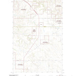 United States Geological Survey Grassy Butte SW, ND (2020, 24000-Scale) digital map