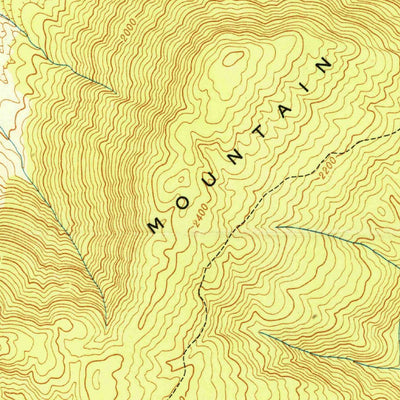 United States Geological Survey Grassy Cove, TN (1949, 24000-Scale) digital map