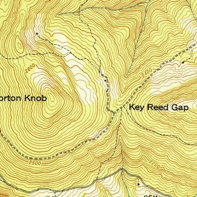 United States Geological Survey Grassy Cove, TN (1949, 24000-Scale) digital map