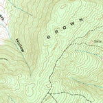 United States Geological Survey Grassy Cove, TN (1973, 24000-Scale) digital map
