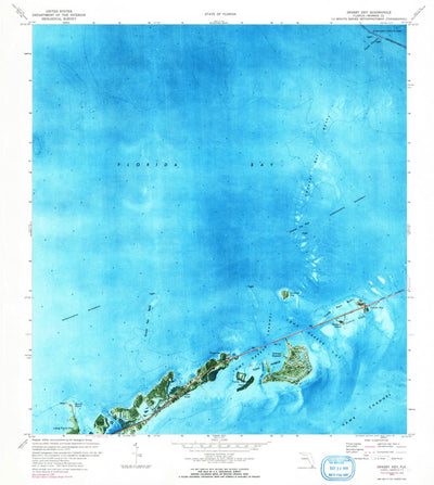United States Geological Survey Grassy Key, FL (1971, 24000-Scale) digital map