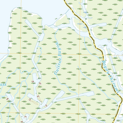 United States Geological Survey Grassy Lake, LA (2020, 24000-Scale) digital map