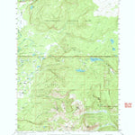 United States Geological Survey Grassy Lake Reservoir, WY (1956, 62500-Scale) digital map
