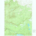 United States Geological Survey Grassy Lake Reservoir, WY (1989, 24000-Scale) digital map
