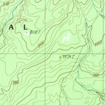 United States Geological Survey Grassy Lake Reservoir, WY (1989, 24000-Scale) digital map