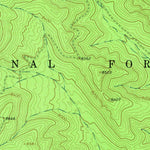 United States Geological Survey Grassy Lookout, NM (1964, 24000-Scale) digital map