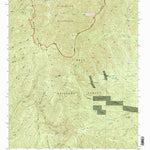 United States Geological Survey Grassy Lookout, NM (1995, 24000-Scale) digital map