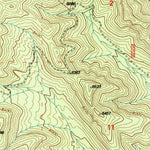 United States Geological Survey Grassy Lookout, NM (1995, 24000-Scale) digital map