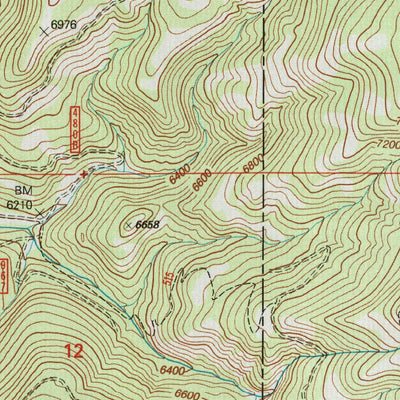 United States Geological Survey Grassy Mountain, MT (2000, 24000-Scale) digital map
