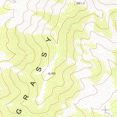 United States Geological Survey Grassy Mountain, NV (1973, 24000-Scale) digital map