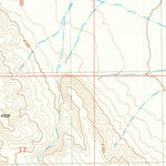 United States Geological Survey Grassy Ridge Well, OR (1981, 24000-Scale) digital map