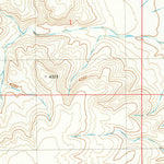 United States Geological Survey Grassy Ridge Well, OR (1981, 24000-Scale) digital map