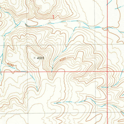 United States Geological Survey Grassy Ridge Well, OR (1981, 24000-Scale) digital map