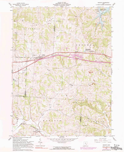United States Geological Survey Gratiot, OH (1962, 24000-Scale) digital map