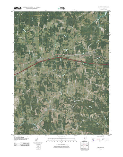 United States Geological Survey Gratiot, OH (2010, 24000-Scale) digital map