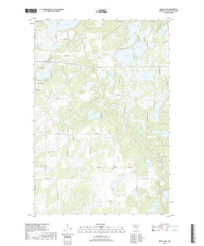 United States Geological Survey Grave Lake, MN (2019, 24000-Scale) digital map