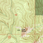 United States Geological Survey Grave Peak, ID (1994, 24000-Scale) digital map