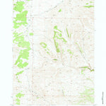 United States Geological Survey Grave Spring, WY (1952, 24000-Scale) digital map