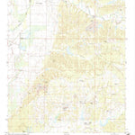 United States Geological Survey Gravel Hill, MS (1982, 24000-Scale) digital map