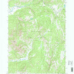 United States Geological Survey Gravel Mountain, WY (1996, 24000-Scale) digital map
