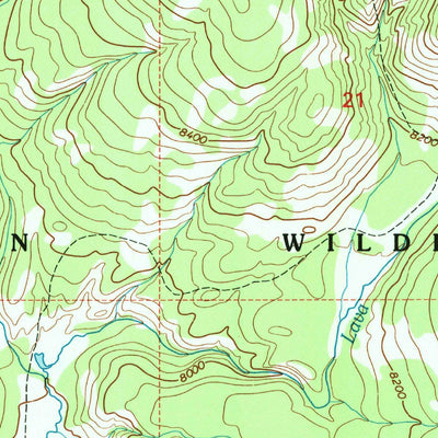 United States Geological Survey Gravel Mountain, WY (1996, 24000-Scale) digital map