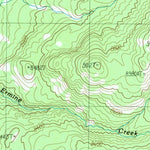 United States Geological Survey Gravel Peak, WY (1989, 24000-Scale) digital map