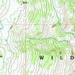 United States Geological Survey Gravel Peak, WY (1996, 24000-Scale) digital map