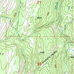 United States Geological Survey Gravel Peak, WY (1996, 24000-Scale) digital map