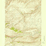 United States Geological Survey Gravel Spring, WY (1953, 24000-Scale) digital map