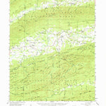 United States Geological Survey Gravelly, AR (1960, 62500-Scale) digital map