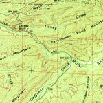 United States Geological Survey Gravelly, AR (1960, 62500-Scale) digital map