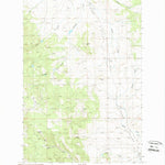 United States Geological Survey Gravely Mountain, MT (1989, 24000-Scale) digital map