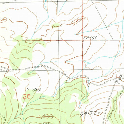 United States Geological Survey Gravely Mountain, MT (1989, 24000-Scale) digital map