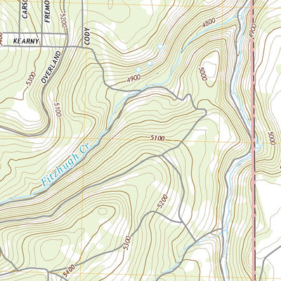 United States Geological Survey Graven Ridge, CA (2021, 24000-Scale) digital map