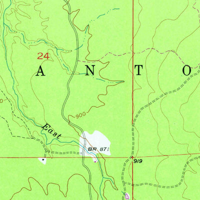 United States Geological Survey Graveraet River, MI (1954, 24000-Scale) digital map