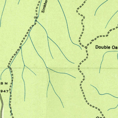 United States Geological Survey Graves Spring, TN (1936, 24000-Scale) digital map