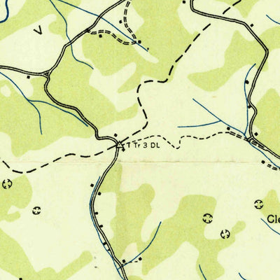 United States Geological Survey Graveston, TN (1935, 24000-Scale) digital map