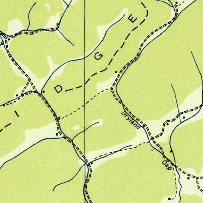 United States Geological Survey Graveston, TN (1935, 24000-Scale) digital map