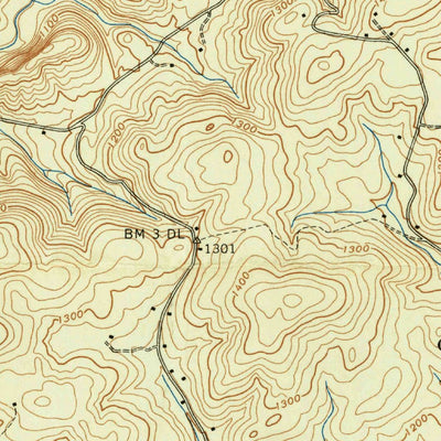 United States Geological Survey Graveston, TN (1941, 24000-Scale) digital map