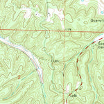United States Geological Survey Gravette, AR-MO (1971, 24000-Scale) digital map