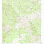 United States Geological Survey Graveyard Canyon, NM (1965, 24000-Scale) digital map