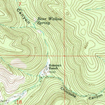 United States Geological Survey Graveyard Canyon, NM (1965, 24000-Scale) digital map